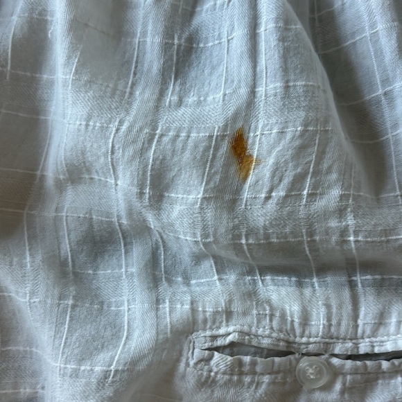 Avenue white eyelet look top/bathing suit coverup - Picture 7 of 7